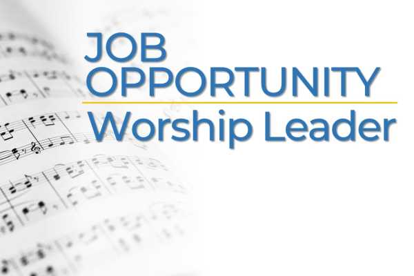 Hiring Worship Leader 600x400